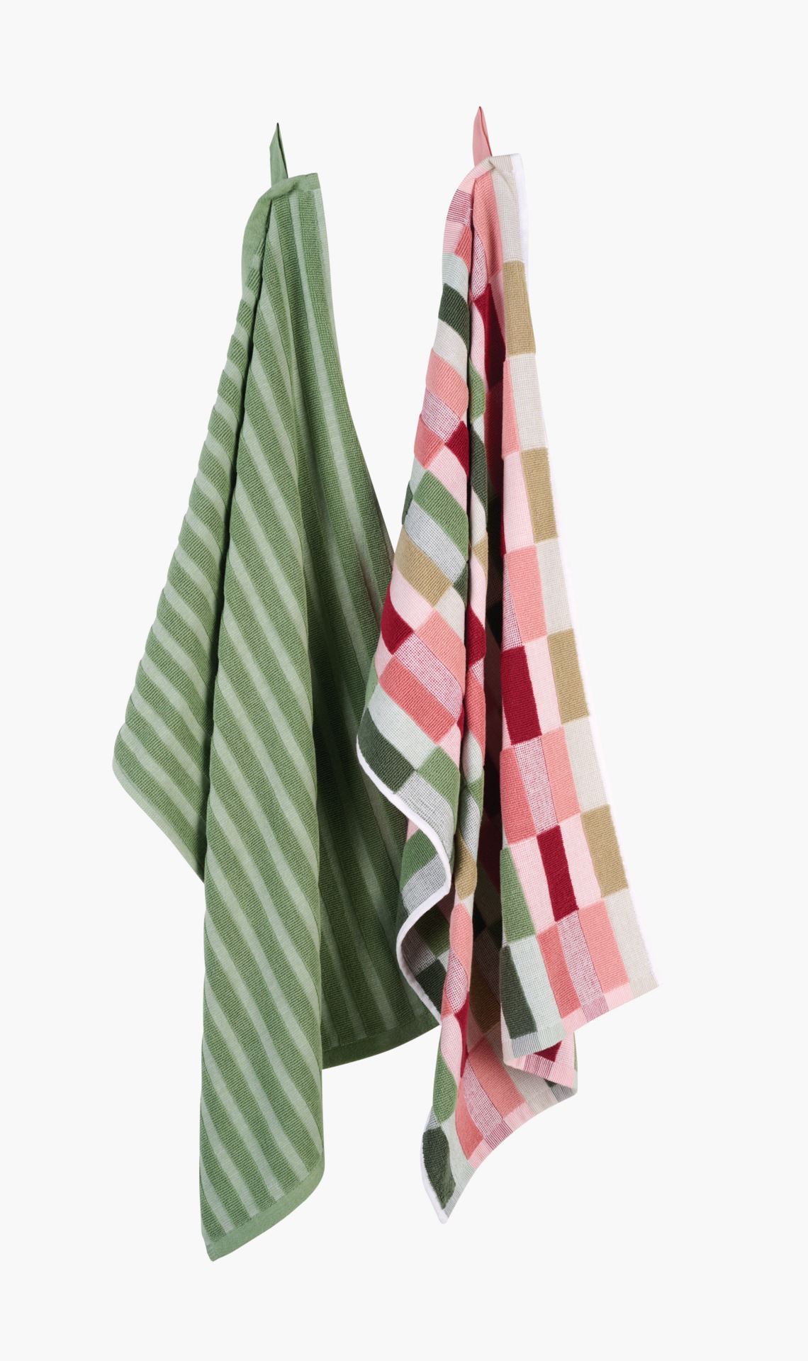 Keittiöpyyhe tummanvihreä - 45x70 cm tummanvihreä - 1