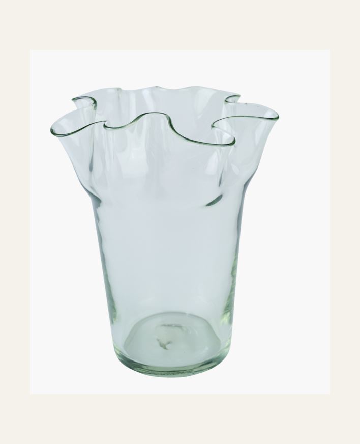 Maljakko läpikuultava - 17,5x17,5x15,5 cm läpikuultava - 1