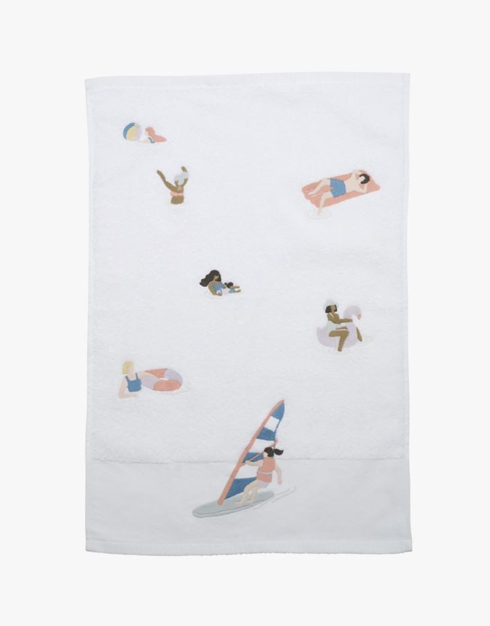 Pyyhe valkoinen - 40x60 cm valkoinen - 1