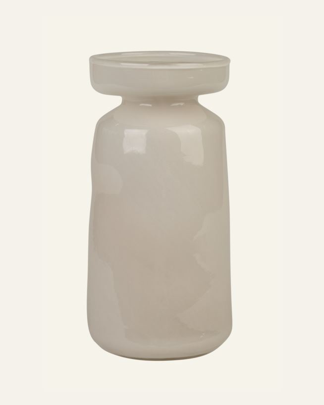 Maljakko luonnonvalkoinen - 19,5 cm ø10 luonnonvalkoinen - 1