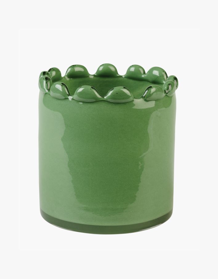 Kynttilälyhty vihreä - 10,5x10,5x10,5 cm vihreä - 1