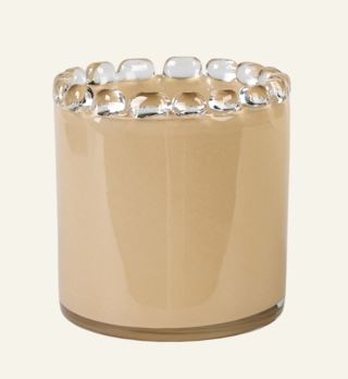 Jade kynttilälyhty harmaanruskea