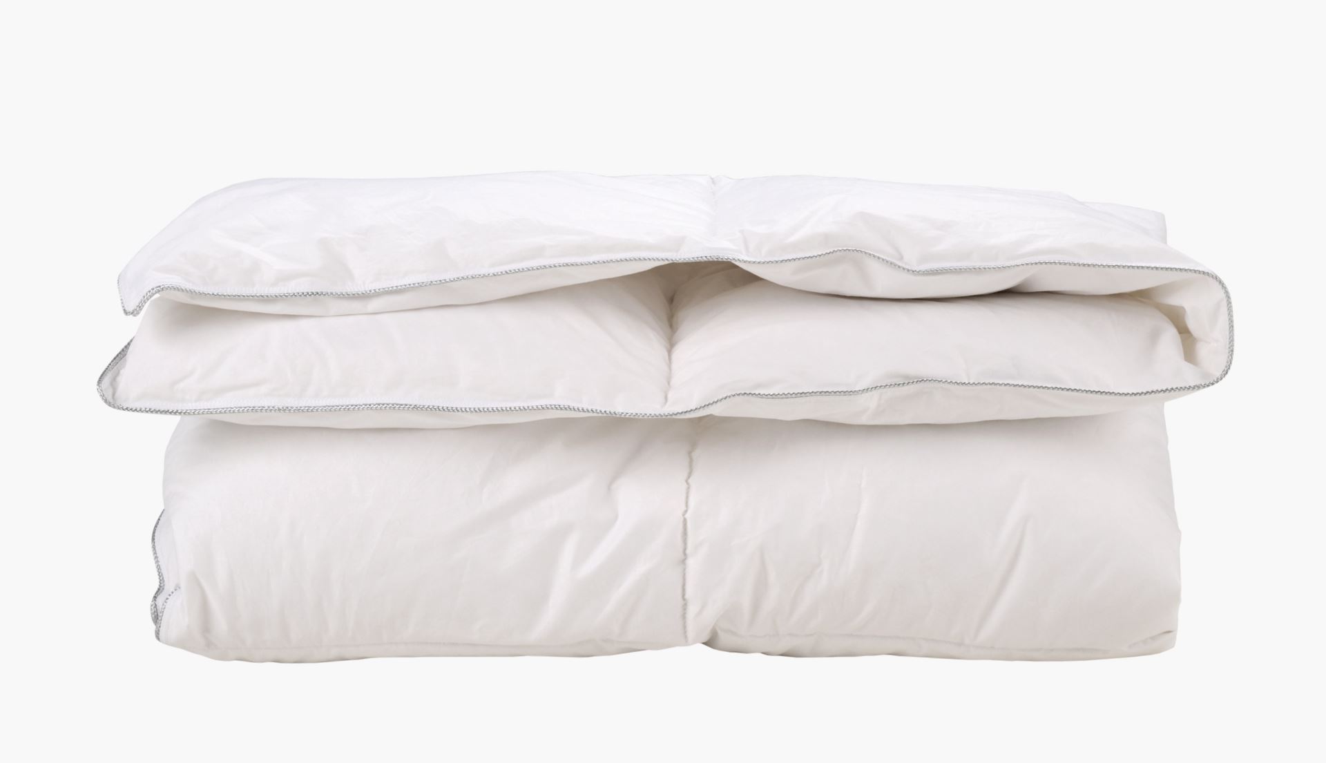 Keskilämmin untuvapeitto valkoinen - 150x210 cm valkoinen - 1