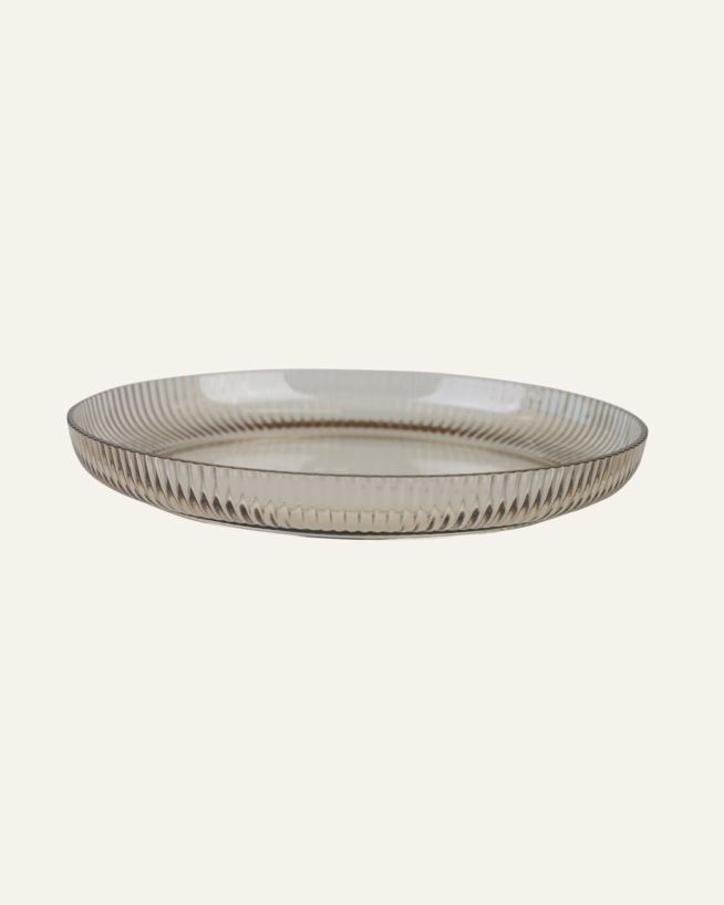 Lautanen ruskea - ø20 cm ruskea - 1