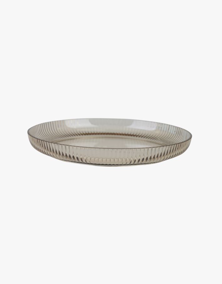 Lautanen ruskea - ø20 cm ruskea - 1