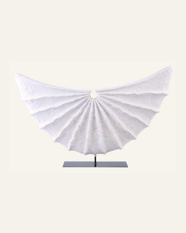 Koriste luonnonvalkoinen - 72x10x39 cm luonnonvalkoinen - 1