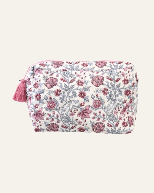 Suuri toilettilaukku moniväri/punainen - 21x34 cm moniväri/punainen - 1