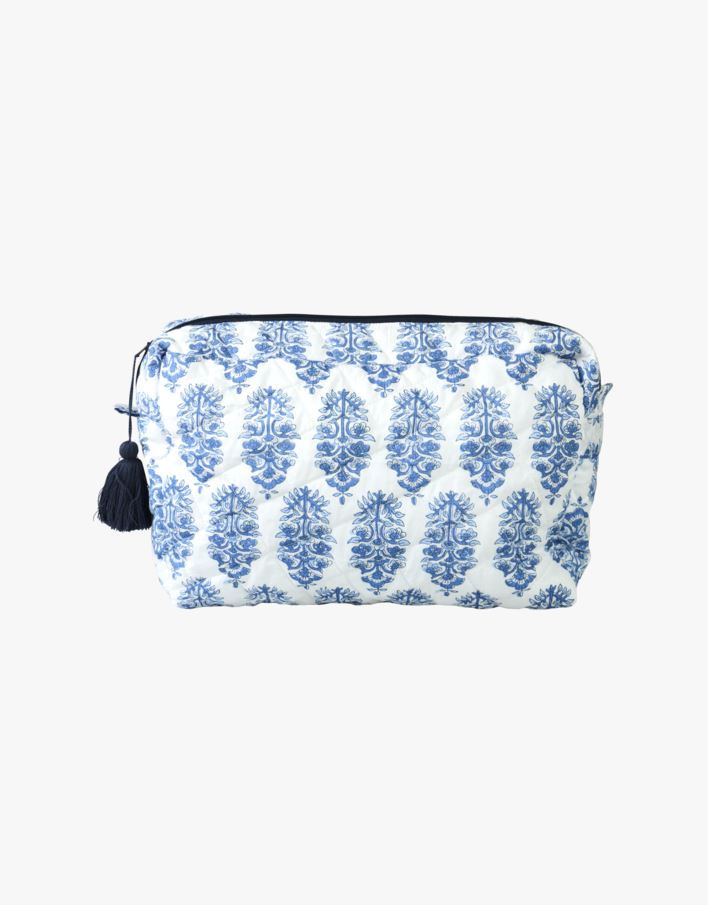 Suuri toilettilaukku sininen - 21x34 cm sininen - 1