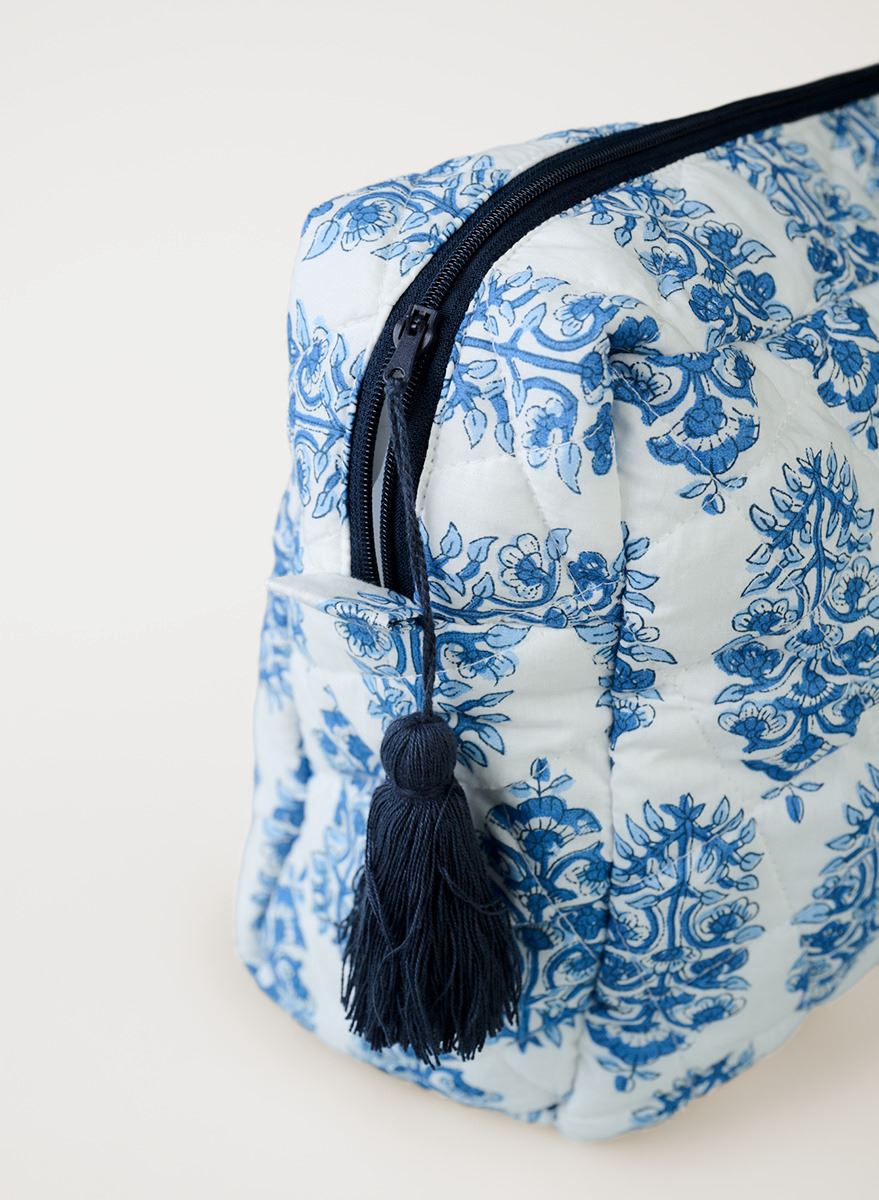 Suuri toilettilaukku sininen - 2