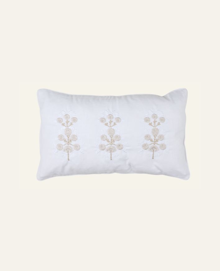 Koristetyynynpäällinen luonnonvalkoinen - 30x50 cm luonnonvalkoinen - 1