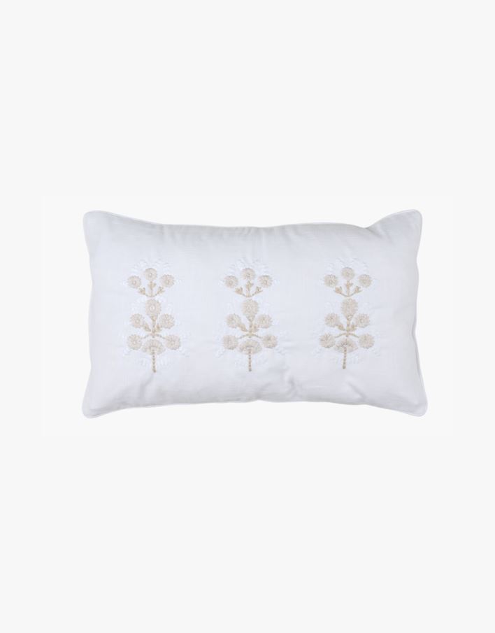 Koristetyynynpäällinen luonnonvalkoinen - 30x50 cm luonnonvalkoinen - 1