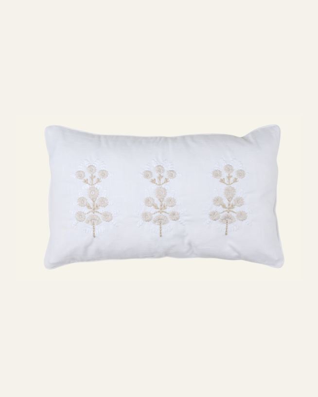 Koristetyynynpäällinen luonnonvalkoinen - 30x50 cm luonnonvalkoinen - 1
