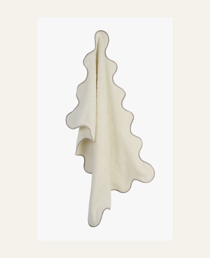 Pyyhe luonnonvalkoinen - 40x60 cm luonnonvalkoinen - 1