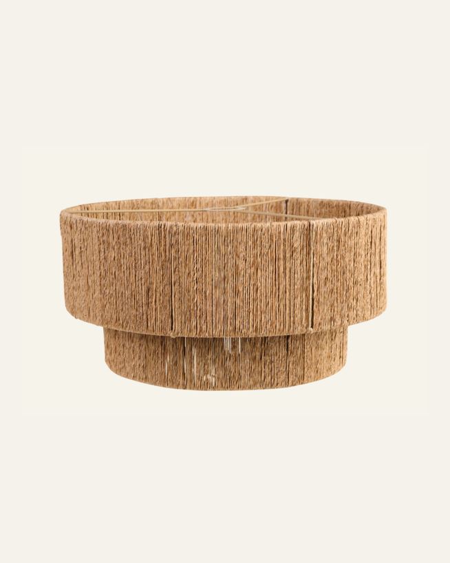 Lampunvarjostin luonnonväri - 45x45x22 cm luonnonväri - 1