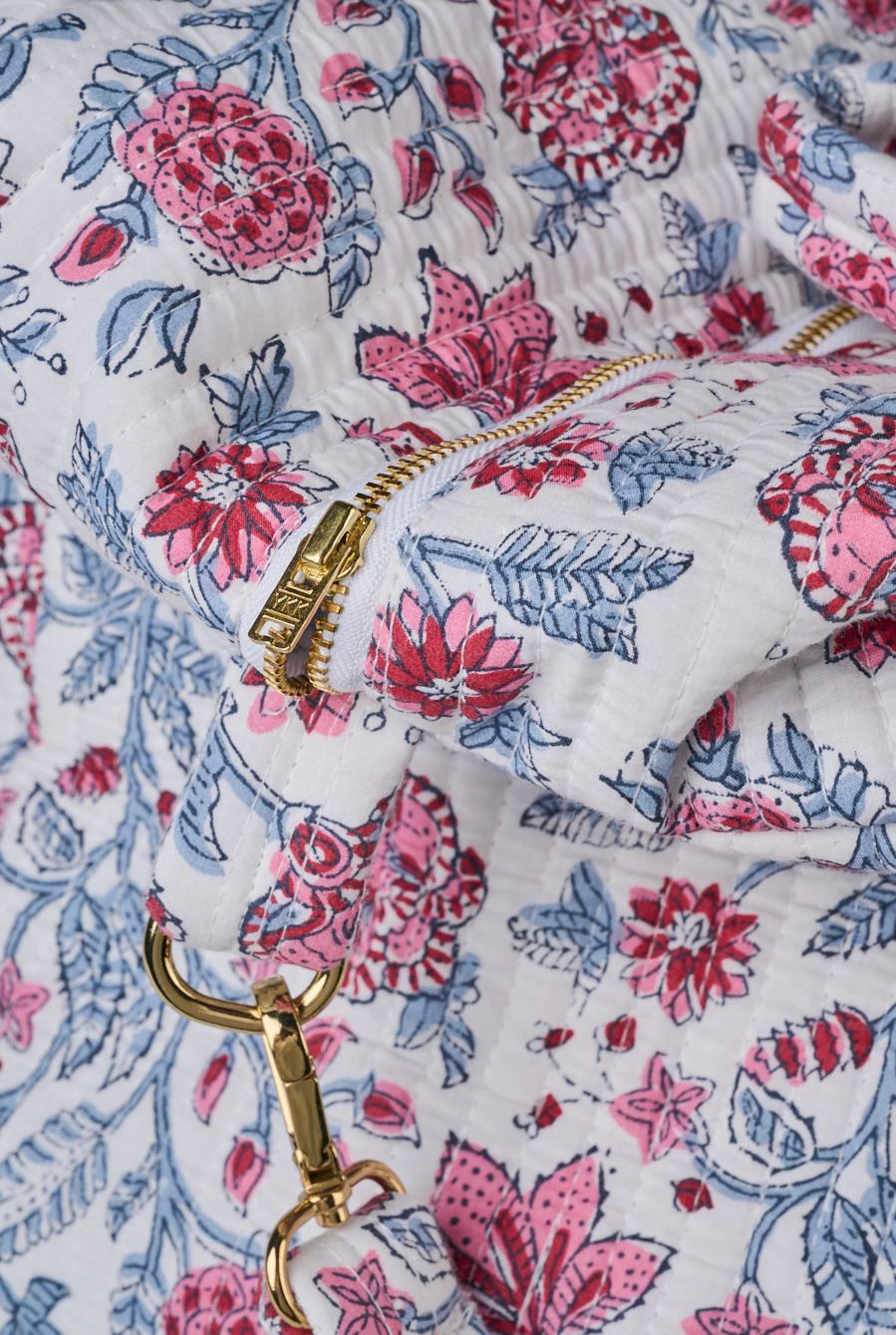 Laukku moniväri/punainen - 4