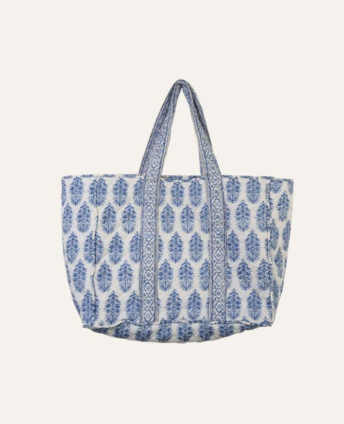 Kangaskassi sininen - 38x48 cm sininen - 1