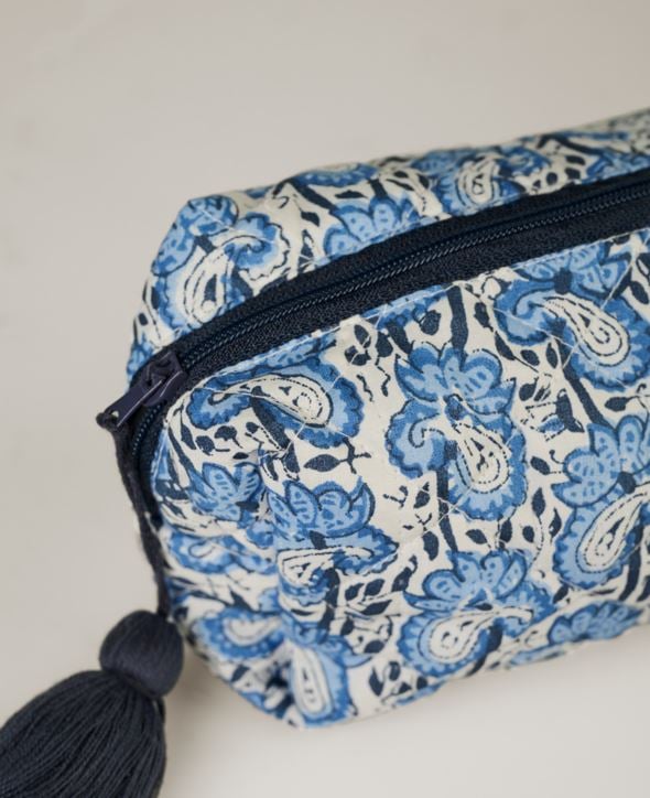 Pieni toilettilaukku sininen - 2