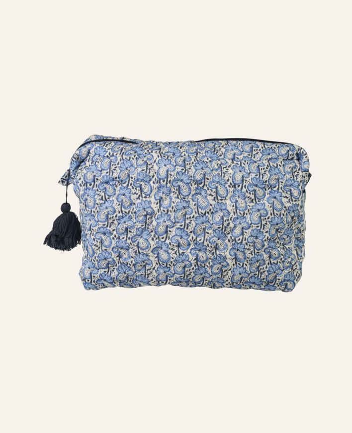 Suuri toilettilaukku sininen - 21x34 cm sininen - 1