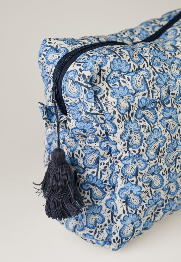 Suuri toilettilaukku sininen - 2