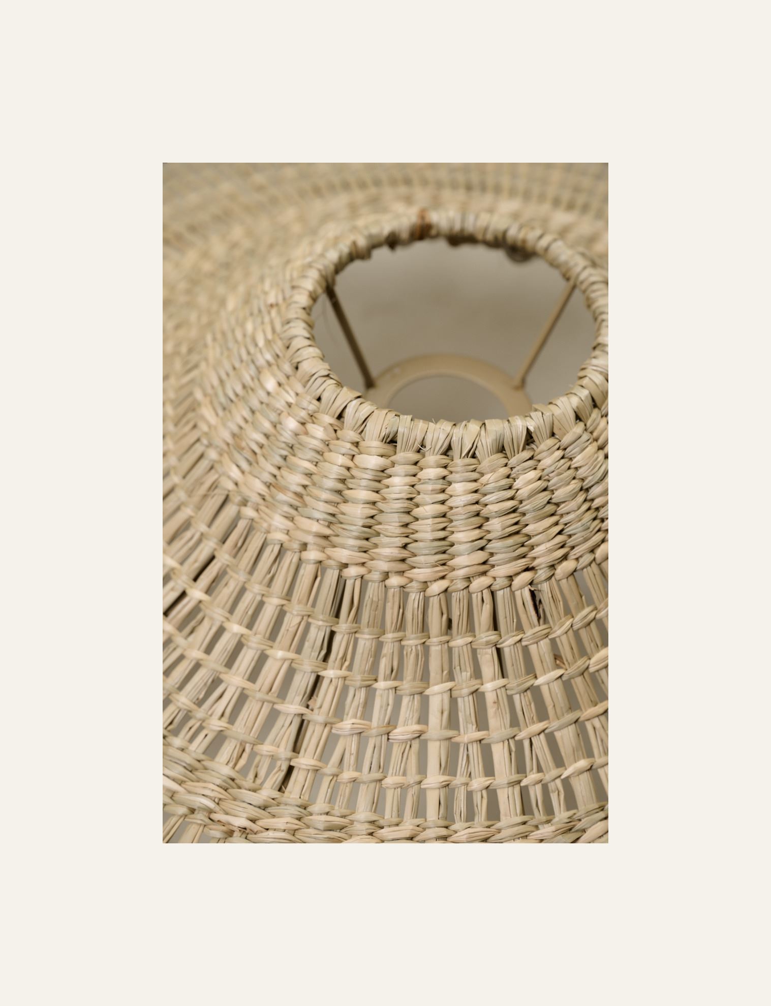 Lampunvarjostin luonnonväri - 4