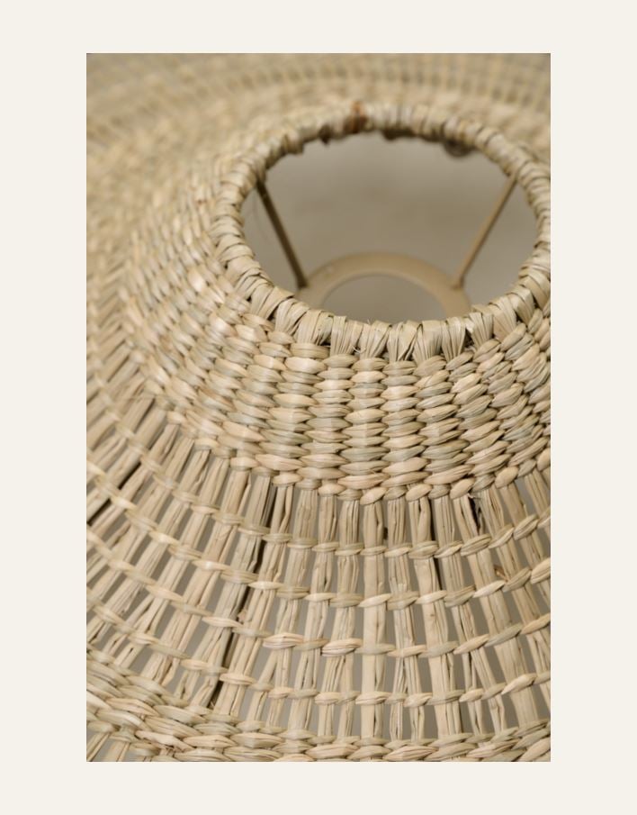 Lampunvarjostin luonnonväri - 4