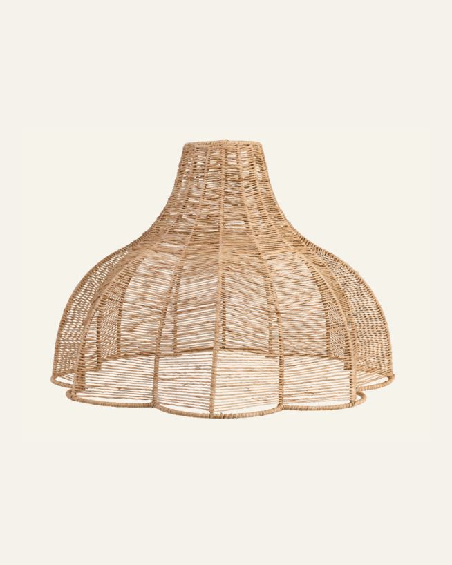 Lampunvarjostin luonnonväri - 44x44x30 cm luonnonväri - 1