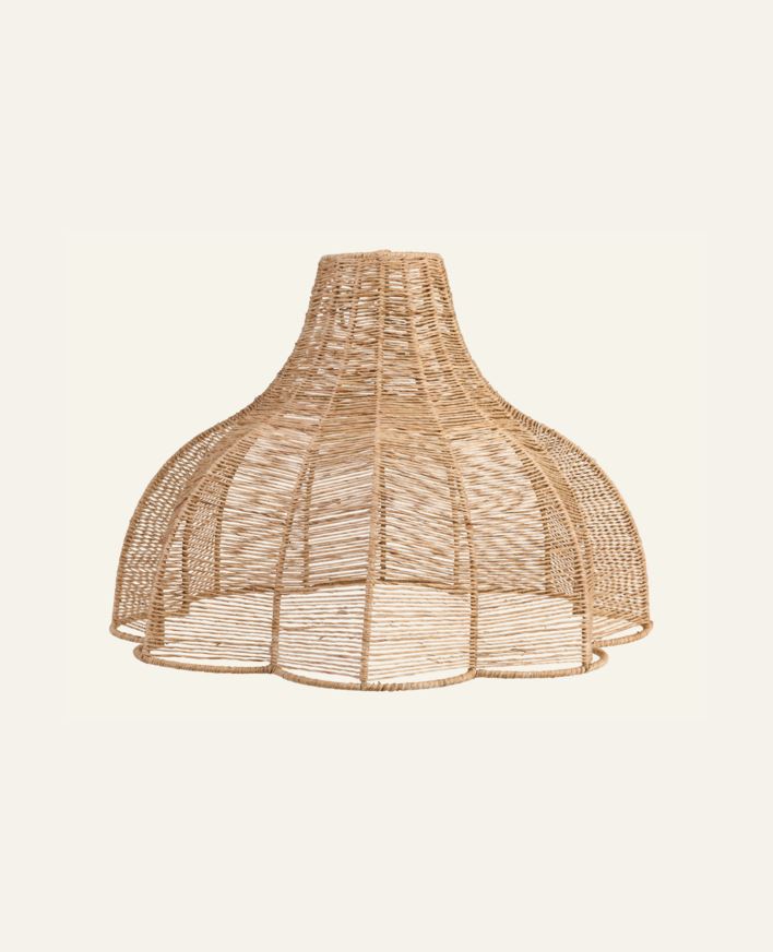 Lampunvarjostin luonnonväri - 44x44x30 cm luonnonväri - 1