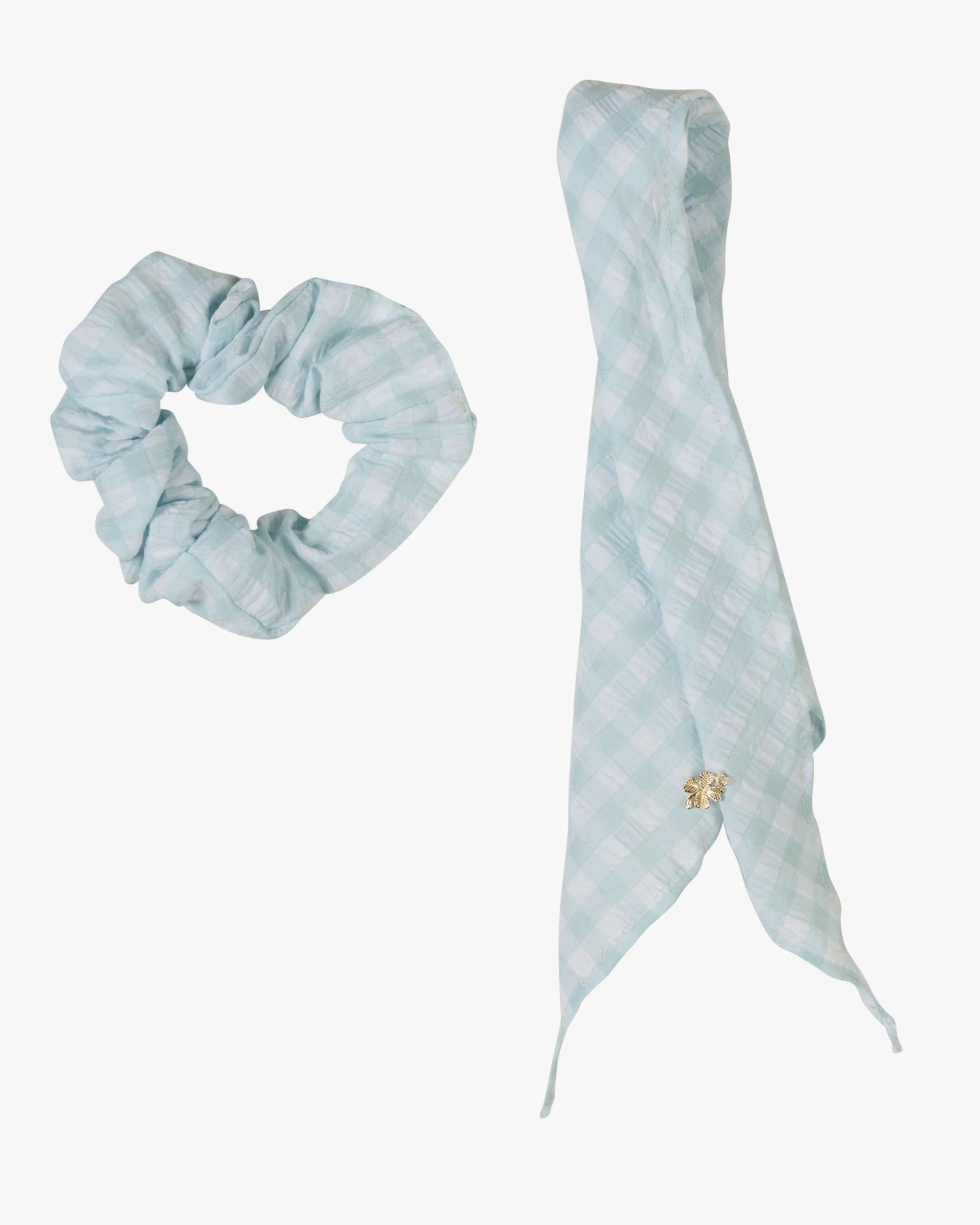 Hiuslenkki turkoosi - 2