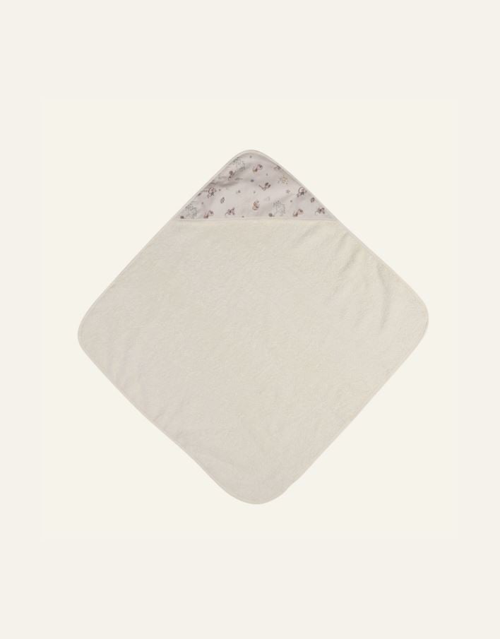 Huppupyyhe moniväri/valkoinen - 2