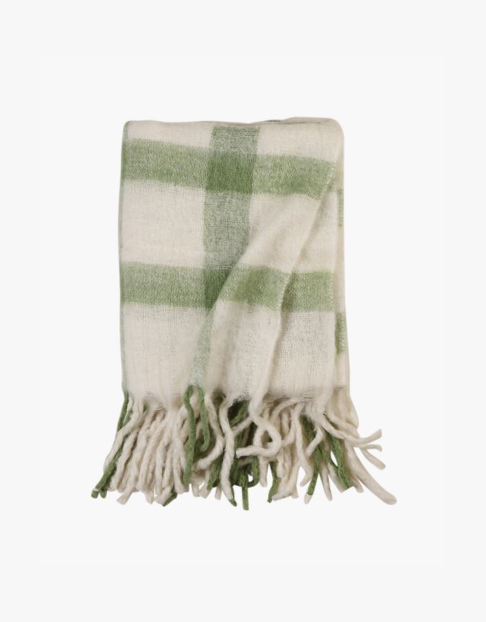 Torkkupeitto moniväri/vihreä - 130x170 cm moniväri/vihreä - 1