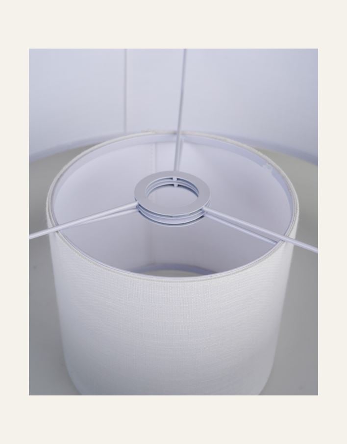 Lampunvarjostin valkoinen - 3