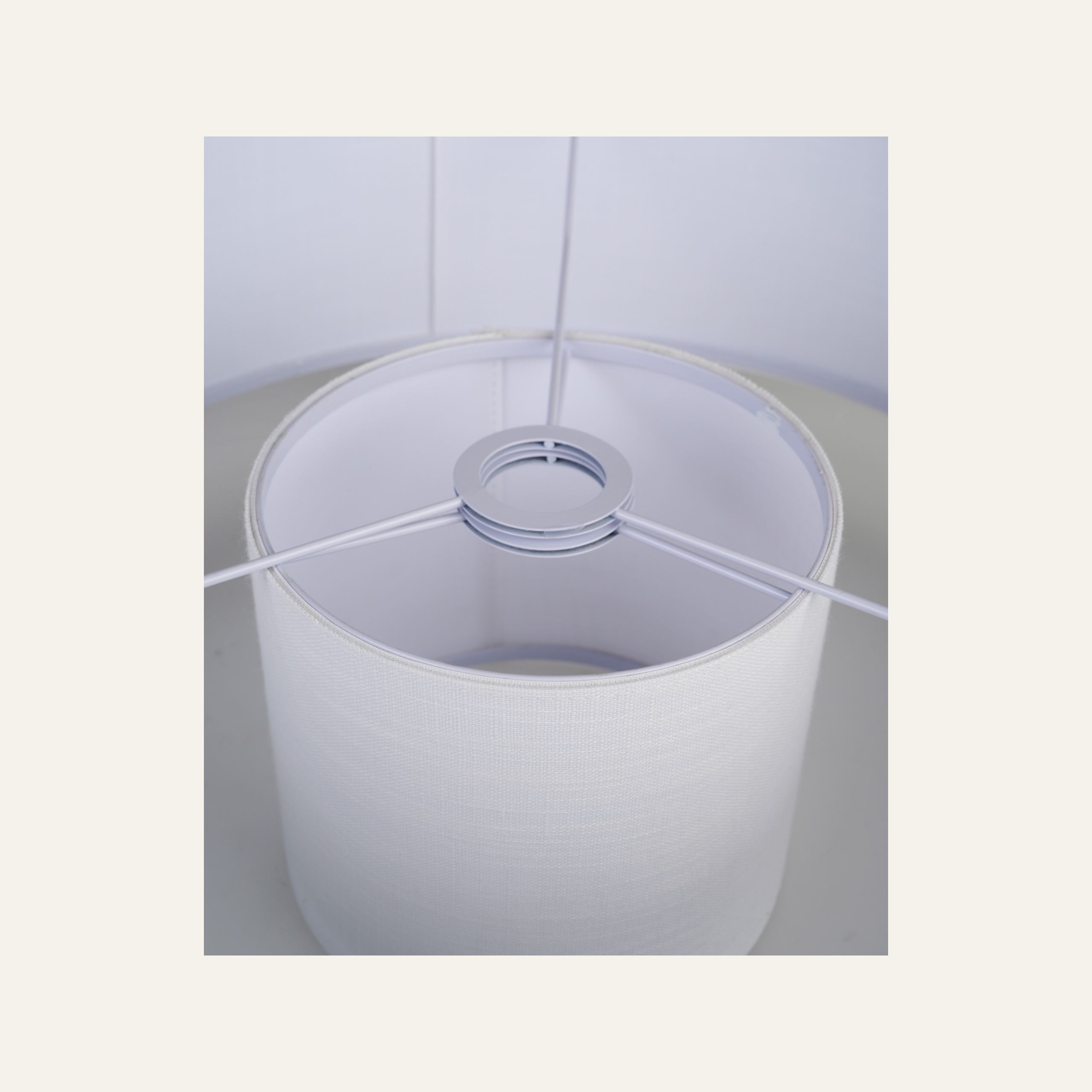 Lampunvarjostin valkoinen - 3