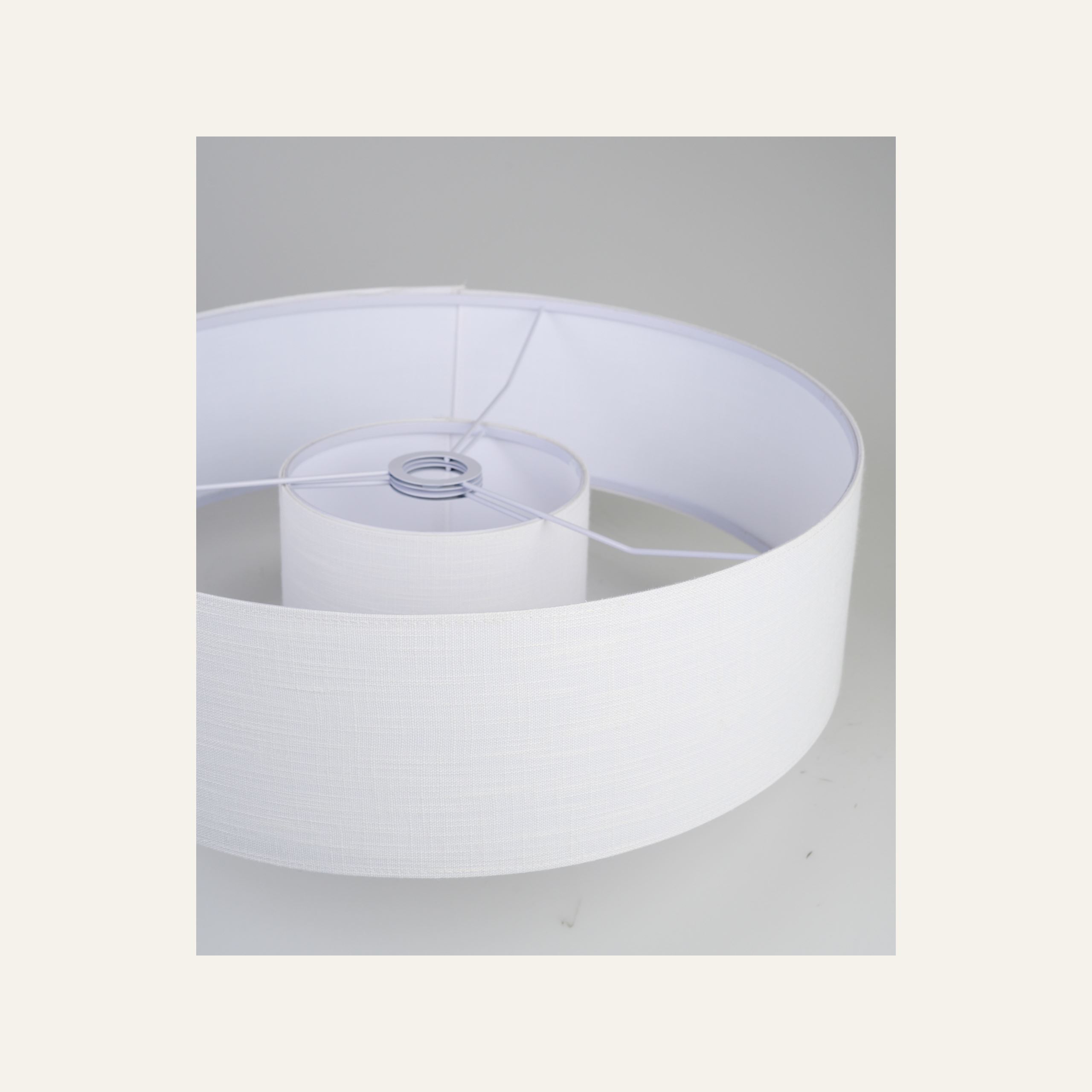 Lampunvarjostin valkoinen - 2