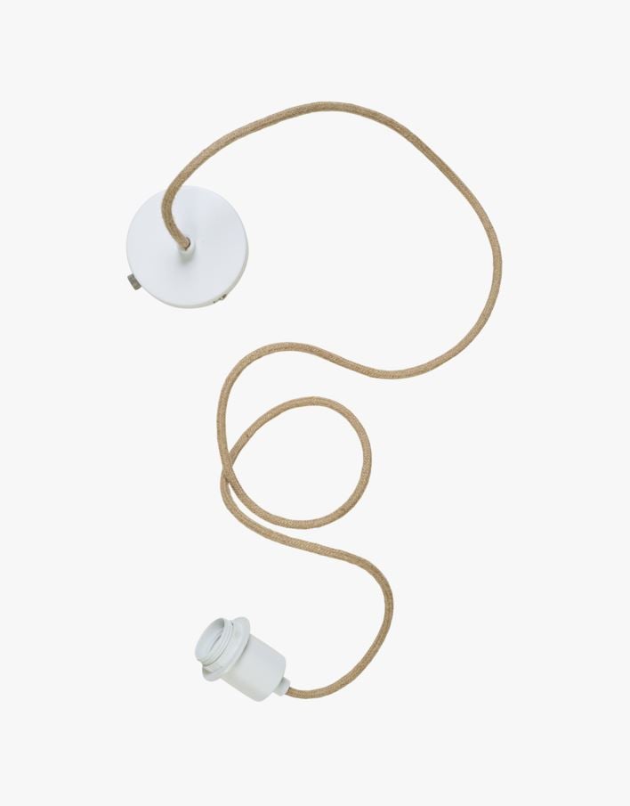 valaisinripustusjohto valkoinen - 150 cm valkoinen - 1