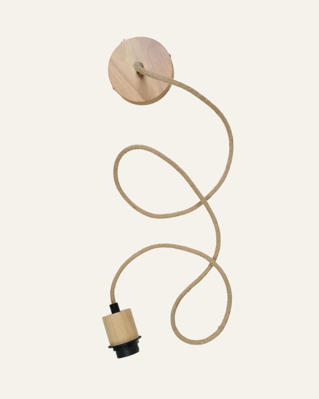 valaisinripustusjohto luonnonväri - 150 cm luonnonväri - 1