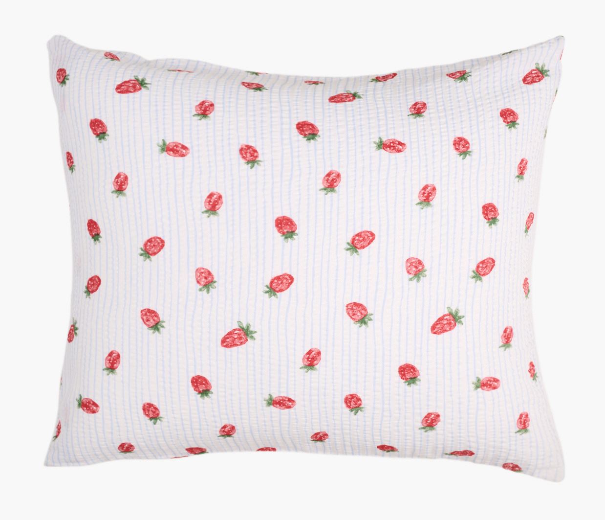 Tyynyliina kreppipuuvillaa vaaleansininen - 50x60 cm vaaleansininen - 1