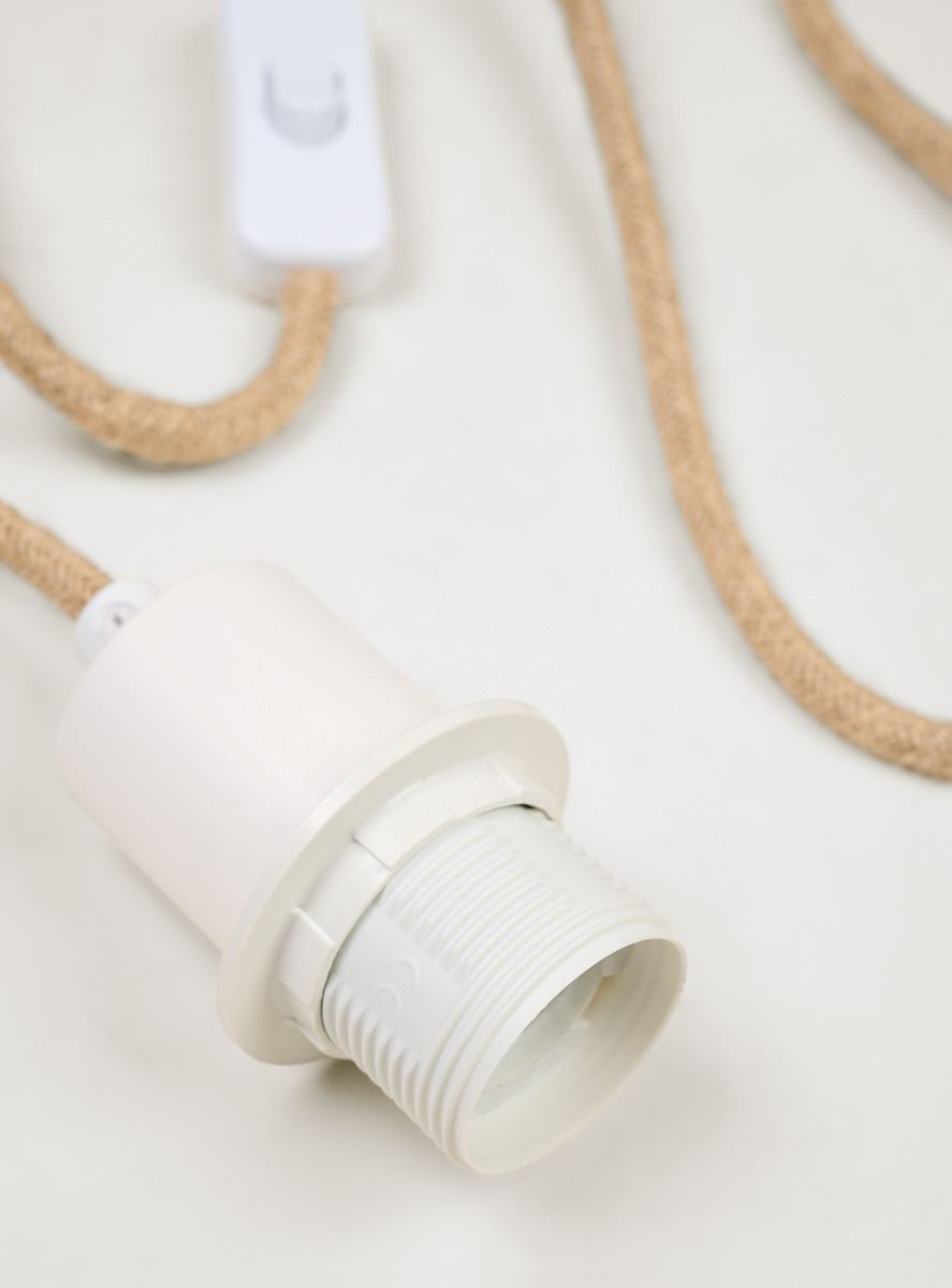 Valaisinjohto valkoinen - 3