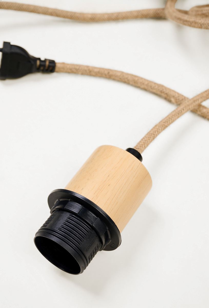 Valaisinjohto luonnonväri - 2