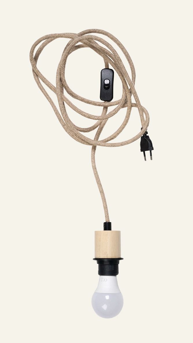  valaisinripustusjohto moniväri/musta - 2