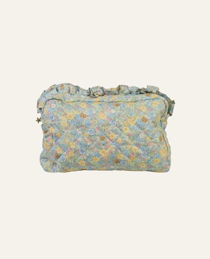 Suuri toilettilaukku moniväri/vihreä - 22x30 cm moniväri/vihreä - 1