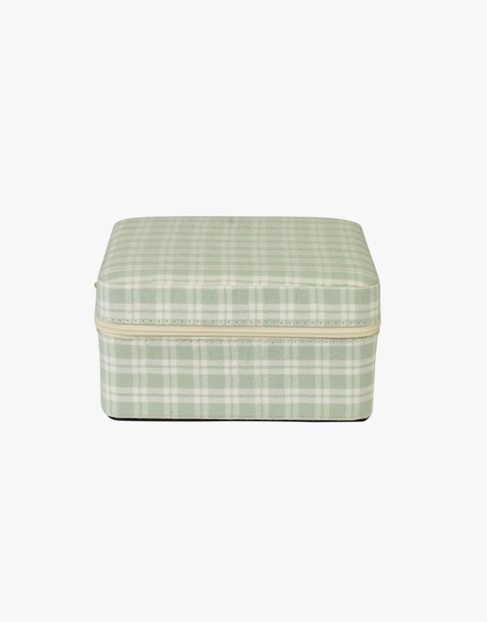 Korurasia vetoketjulla vaaleanvihreä - 13x13 cm vaaleanvihreä - 1