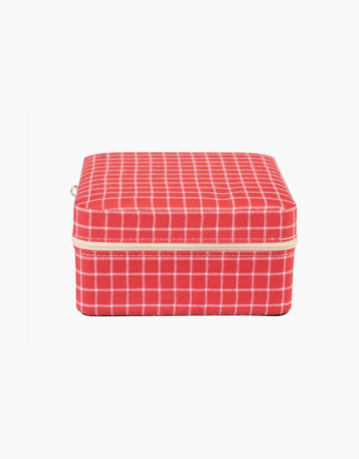 Korurasia vetoketjulla punainen - 13x13 cm punainen - 1