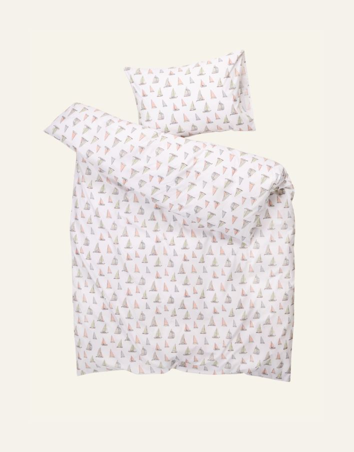 Pussilakanasetti puuvillaa moniväri - 2