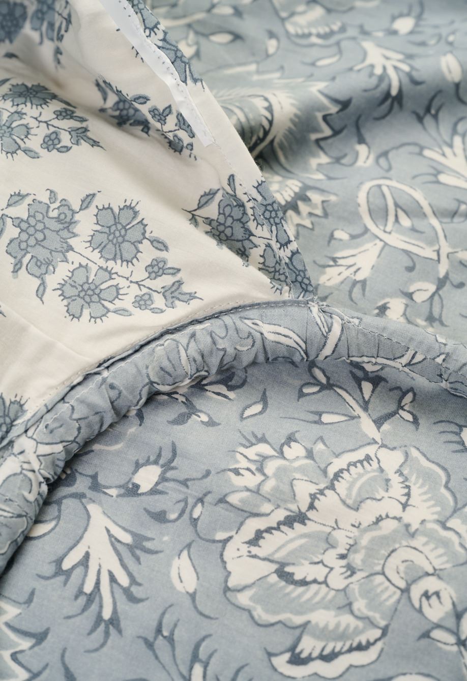 Kangaskassi vaaleansininen - 2