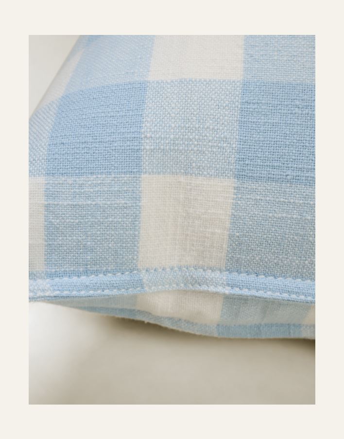 Koristetyyny taivaansininen - 2