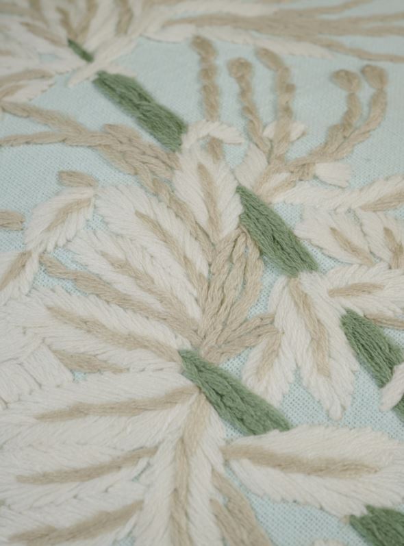 Koristetyynynpäällinen mintunvihreä - 3