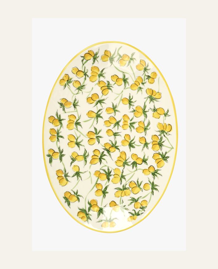 Vati moniväri/keltainen - 35,5x25,3x3,2 cm moniväri/keltainen - 1