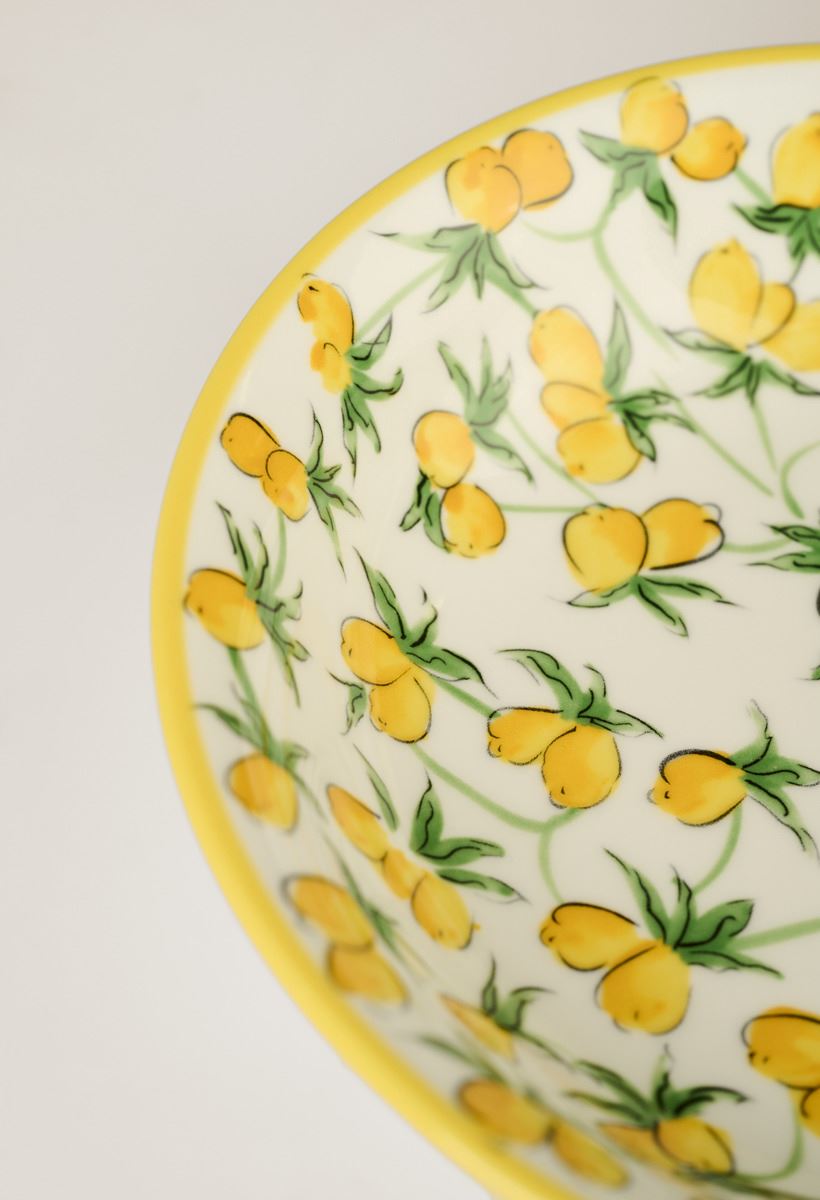 Kulho moniväri/keltainen - 3