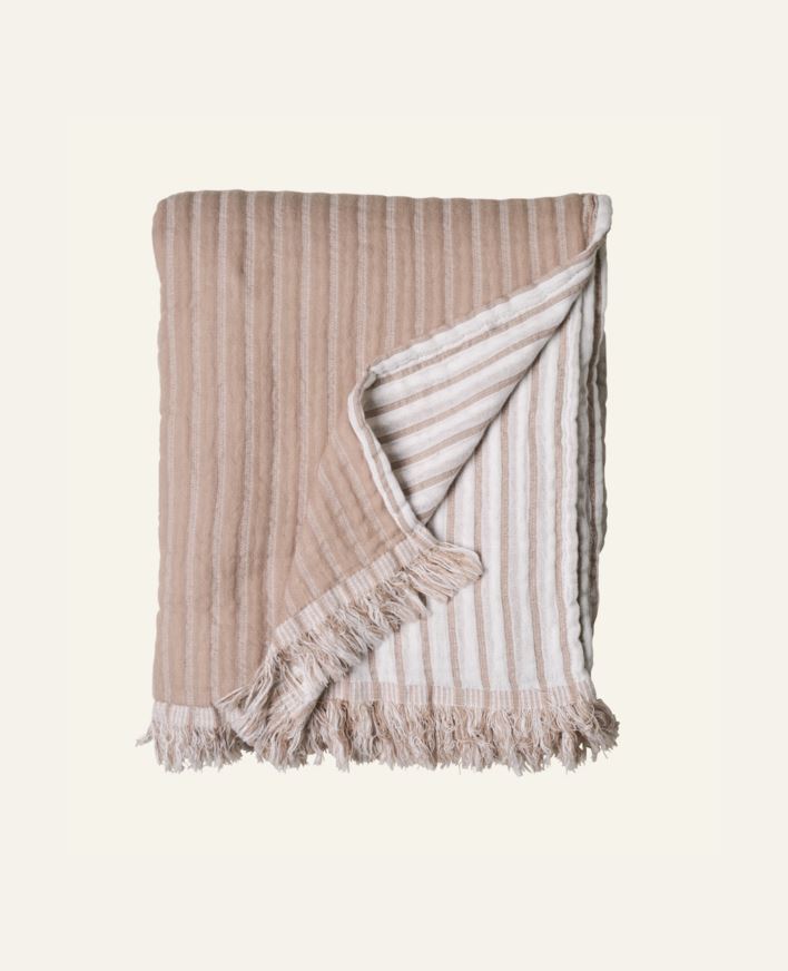 Torkkupeitto beige - 130x170 cm beige - 1