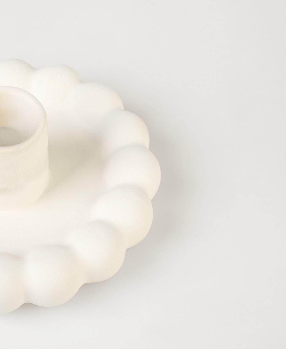 Kynttilänjalka valkoinen - 2